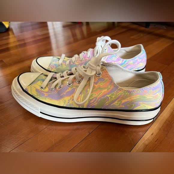 Converse Unisex Marble Chuck 70 Low-Top Sneakers 8.5 - Picture 4 of 5